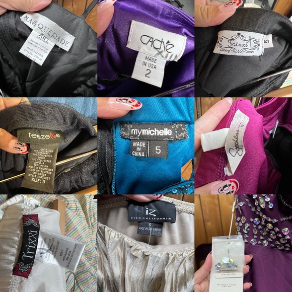 Y2K 26 Formal Holiday Prom Dresses Mall Emo MySpace - Picture 5 of 6